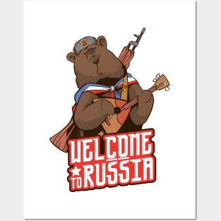 Welcome to Russia Posters and Art